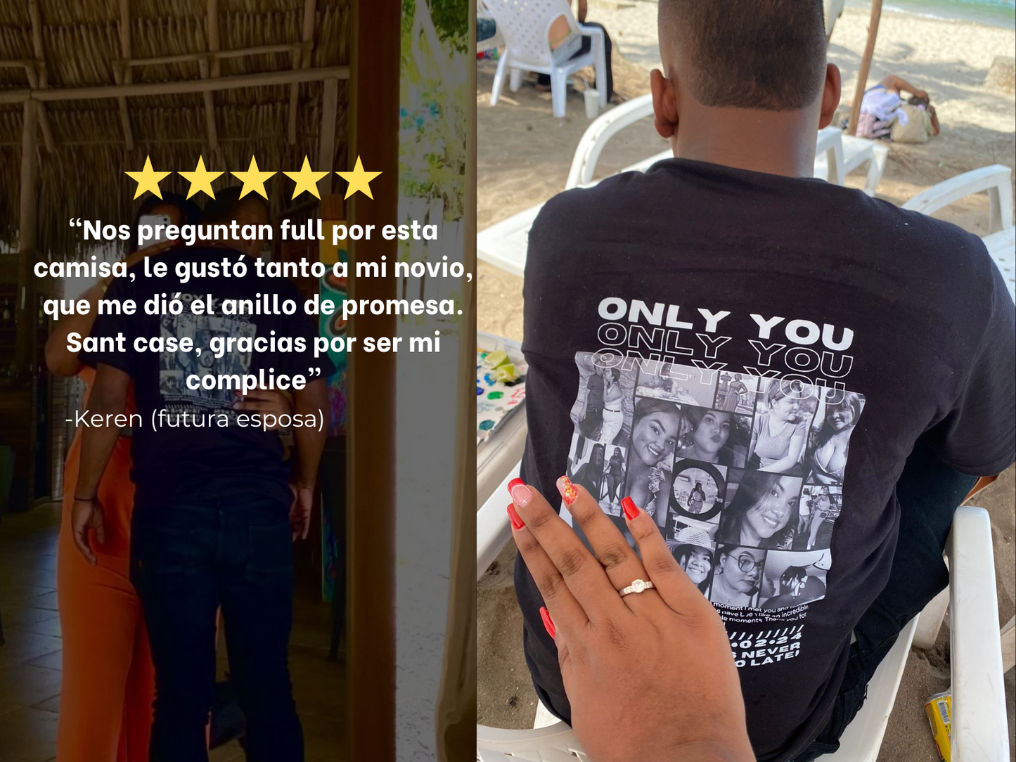 CAMISETA VIRAL DE NOVIOS - GIRLFRIEND