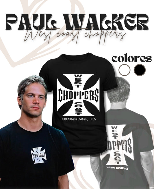 CAMISETA DE PAUL WALKE/BRIAN RAPIDO Y FURISO